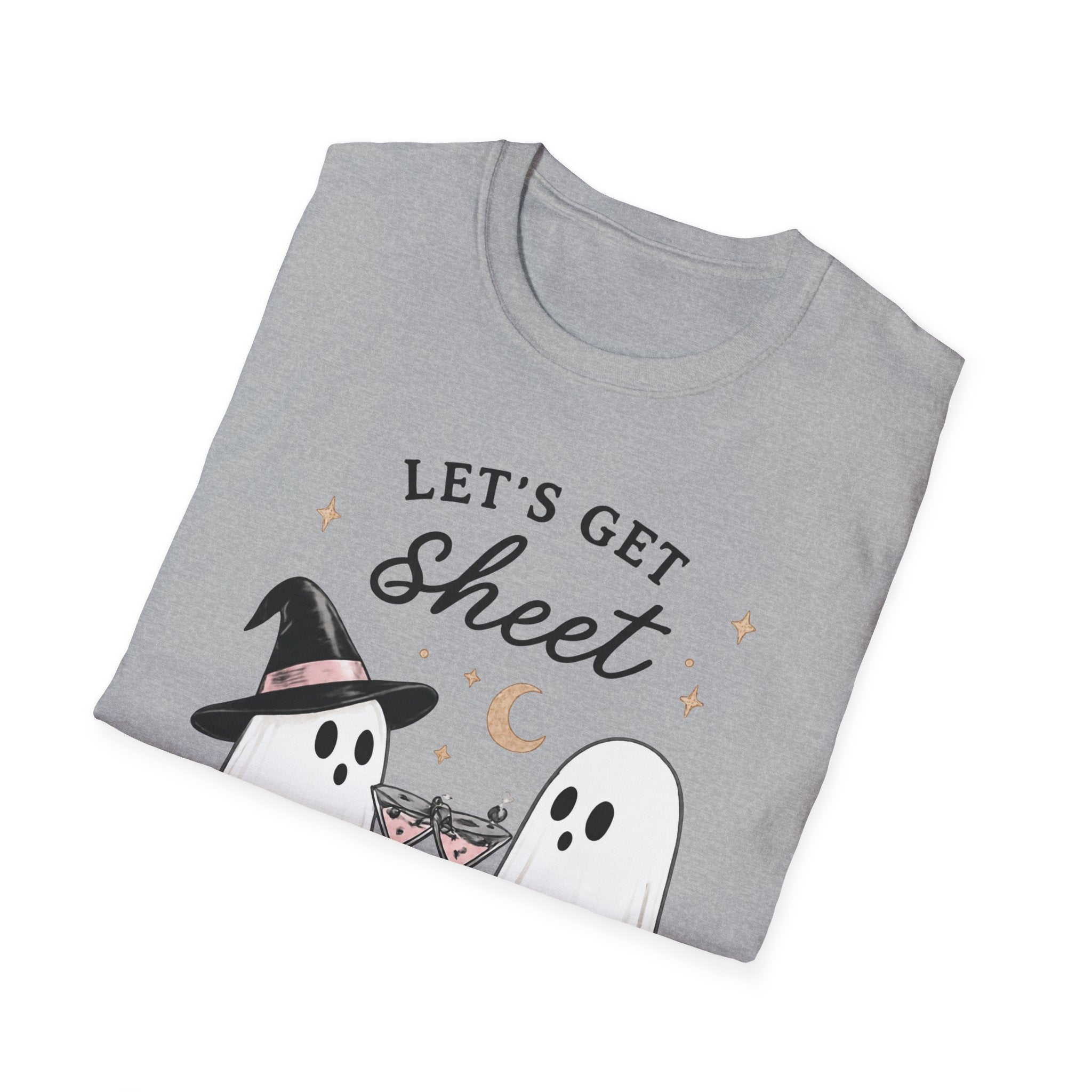 Let's Get Sheet Faced T-Shirt — Cute Halloween Ghost Tee - Boo Crew Boutique