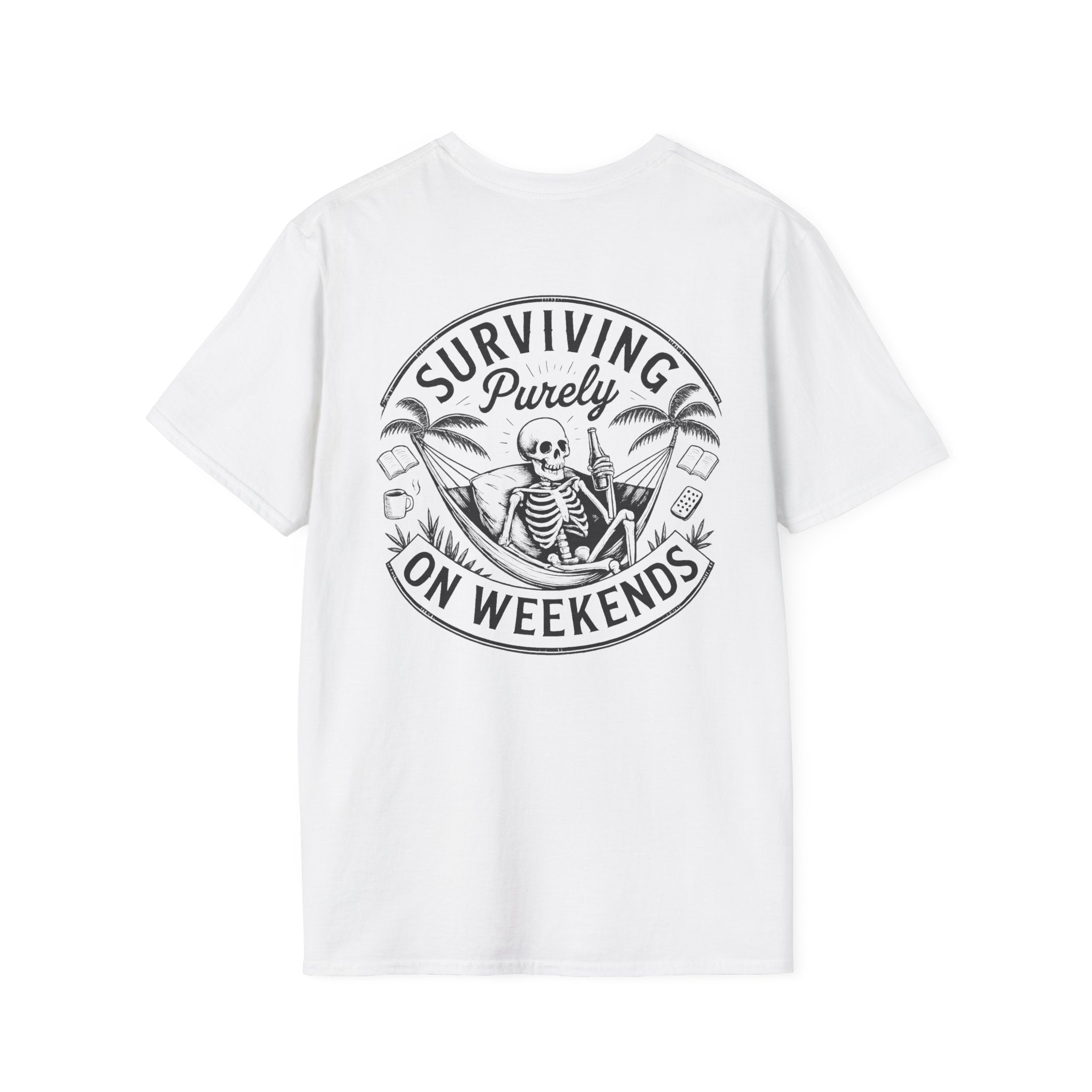 Surviving Purely on Weekends T-Shirt - Boo Crew Boutique