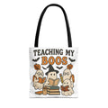 Halloween Teacher Tote Bag - "Teaching My Boos" Cute Ghosts Classroom Book Bag - Boo Crew Boutique