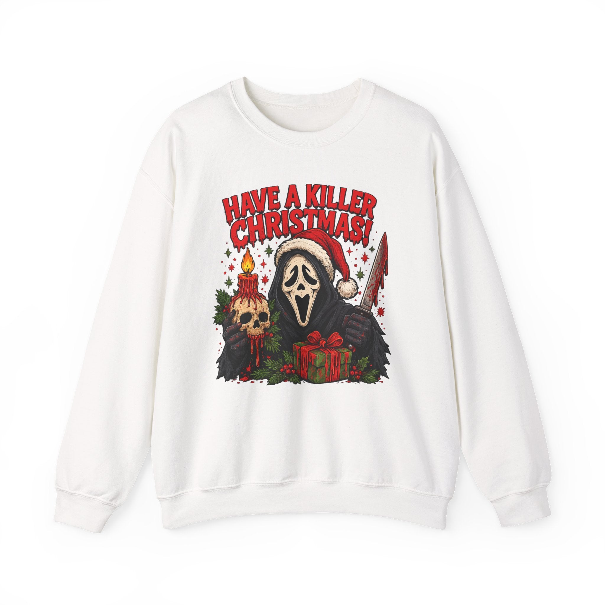 Have a Killer Christmas Sweatshirt — Horror Holiday Crewneck