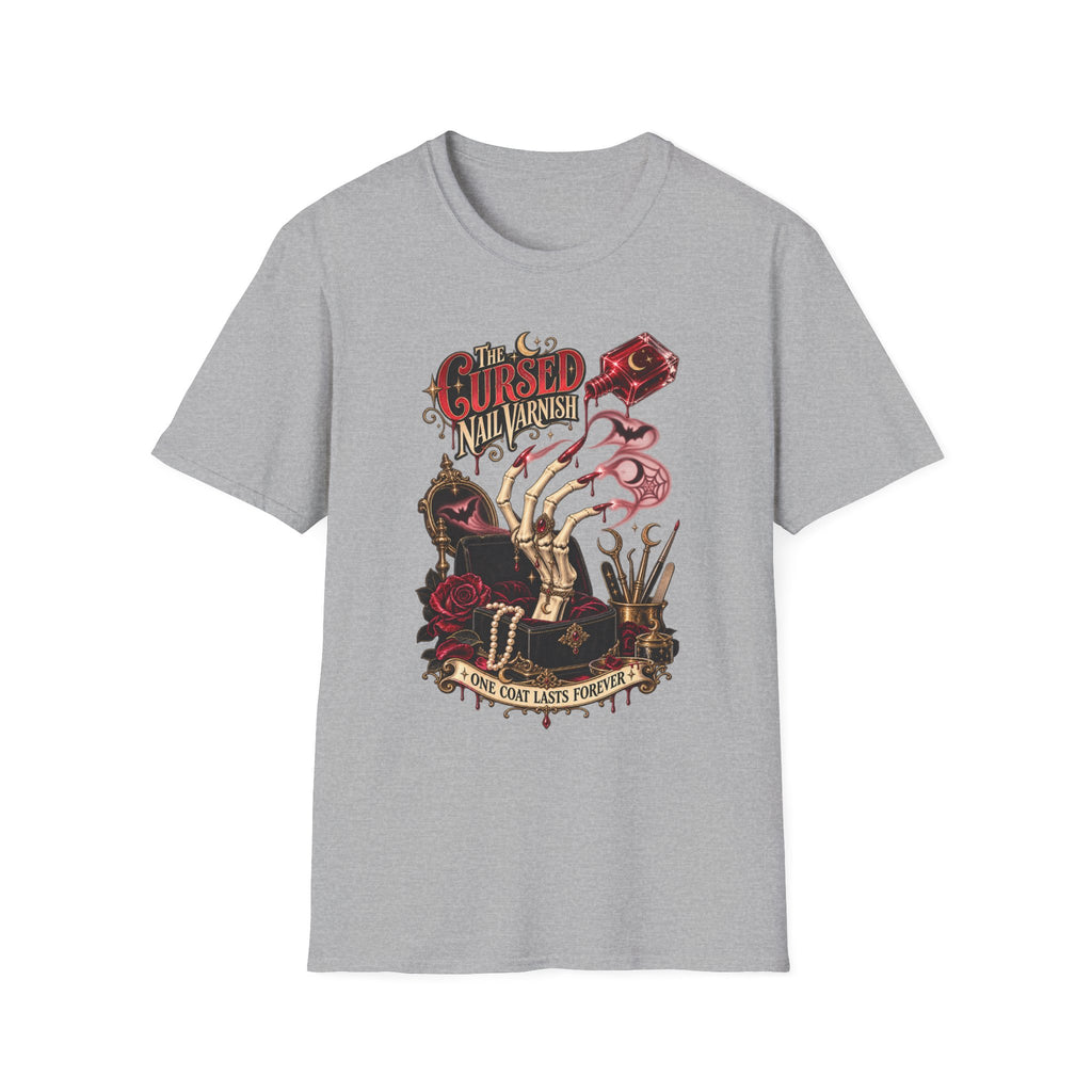 Cursed Hand Tarot Tee — Vintage Occult Graphic - Boo Crew Boutique
