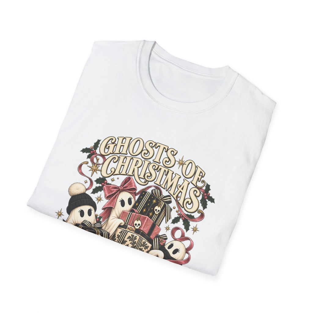 Ghosts of Christmas Presents Holiday T-Shirt - Boo Crew Boutique