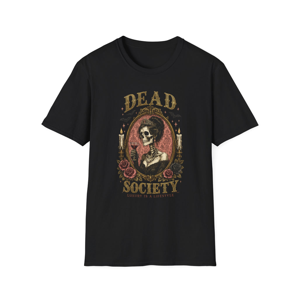 Dead Society Tee — Vintage Gothic Skull T-Shirt
