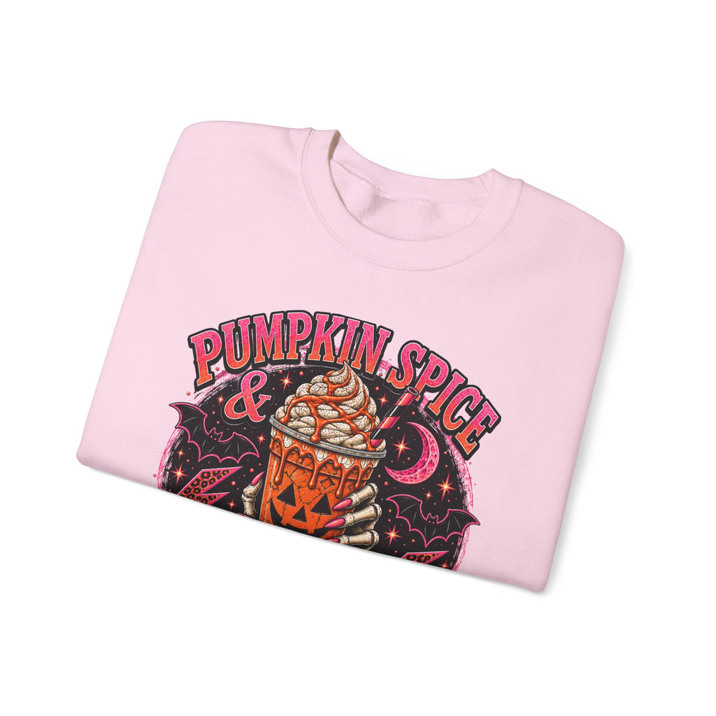 Pumpkin Spice & Nightmares Sweatshirt - Boo Crew Boutique