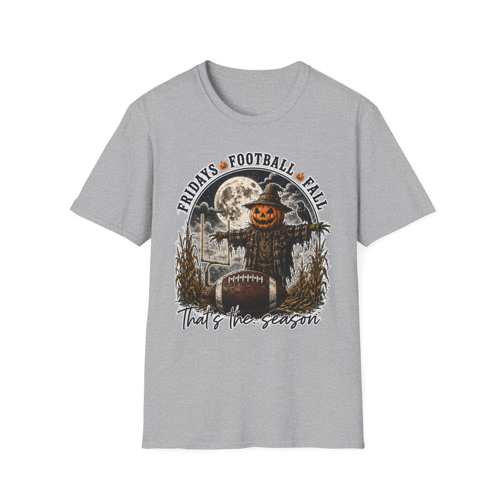 Fridays • Football • Fall Pumpkin Scarecrow T-Shirt - Boo Crew Boutique