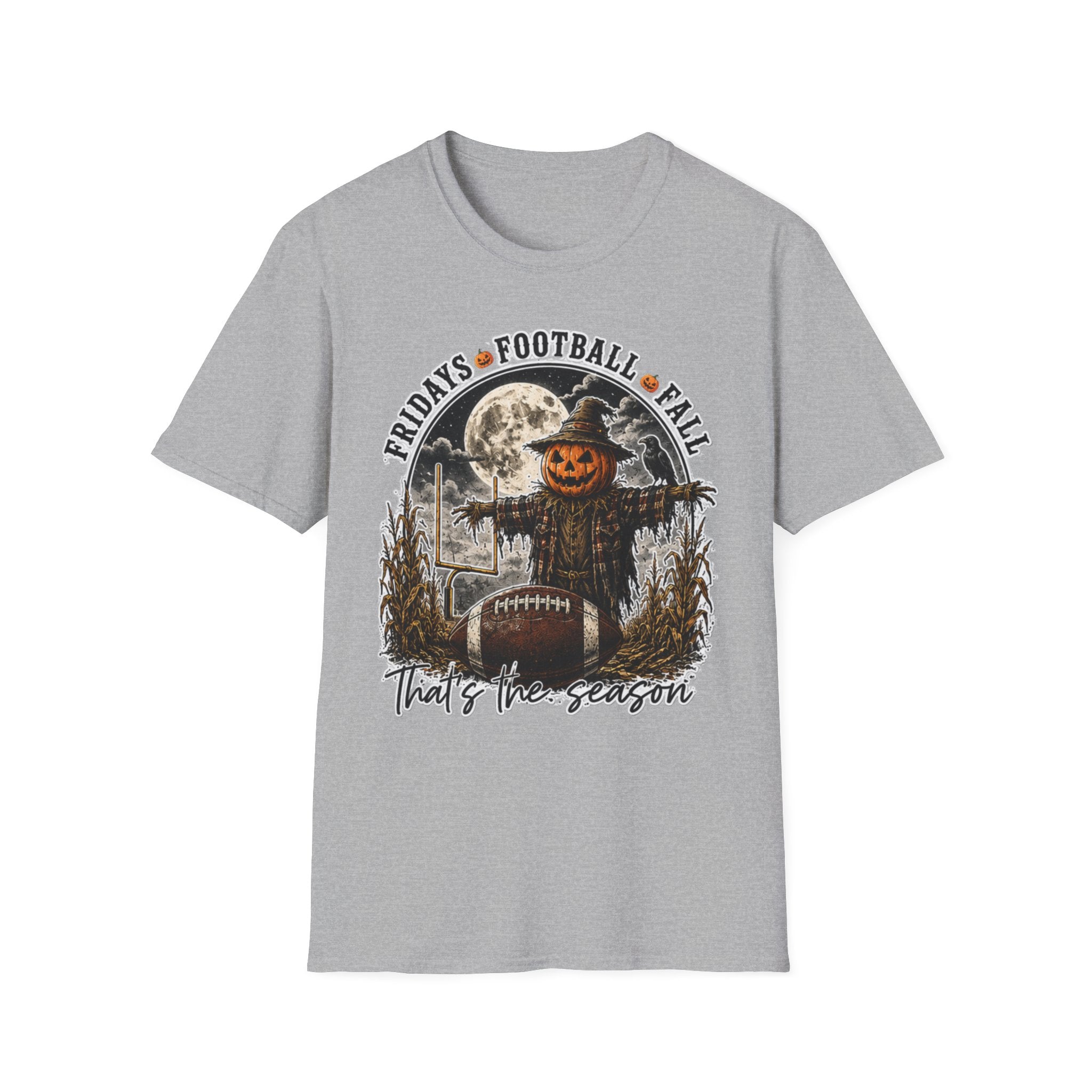 Fridays • Football • Fall Pumpkin Scarecrow T-Shirt - Boo Crew Boutique