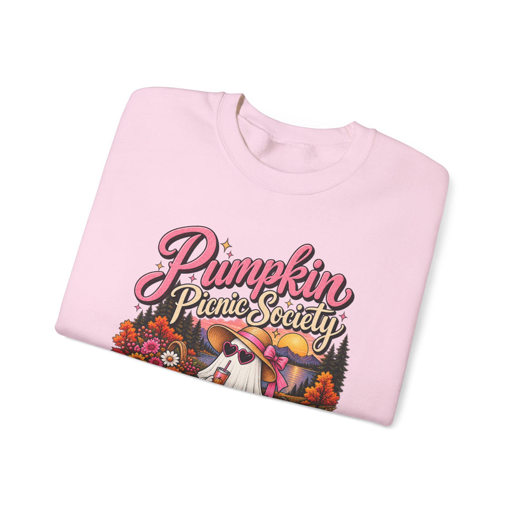 Sweatshirt — Pumpkin Picnic Society Fall Graphic Crewneck - Boo Crew Boutique
