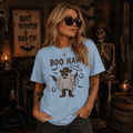 Boo Haw Cowboy Ghost T-Shirt — Funny Halloween Western Tee - Boo Crew Boutique