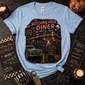 Witching Hour Diner T-Shirt — Vintage Neon Horror Retro Tee