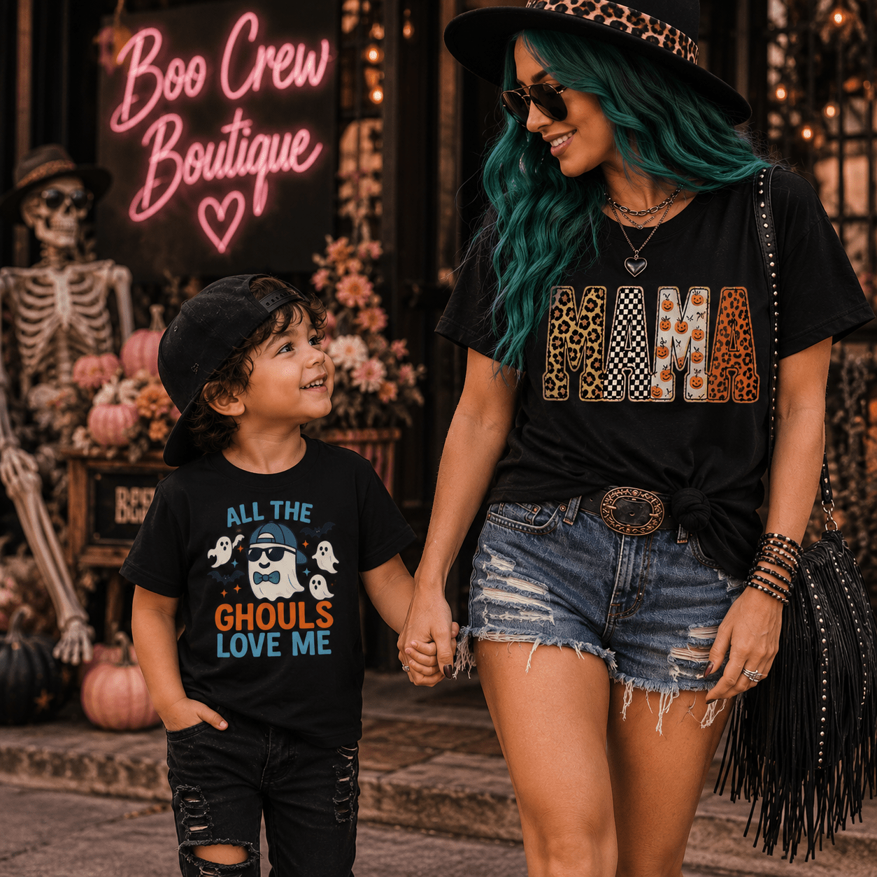 All the Ghouls Love Me Toddler Tee - Boo Crew Boutique