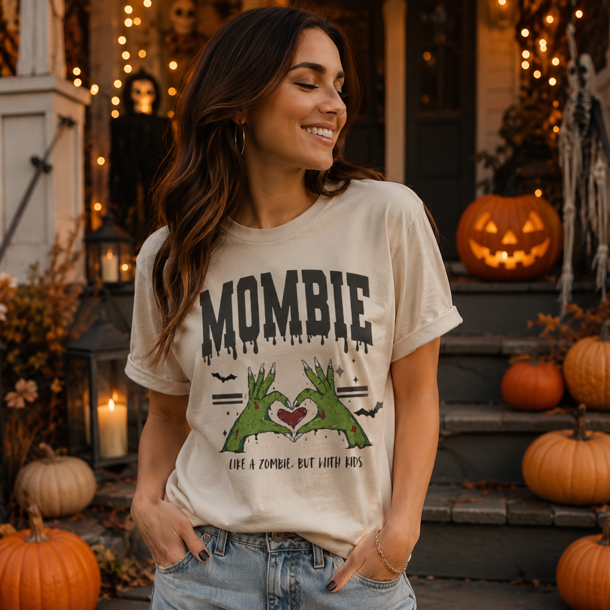 Mombie T-Shirt — Funny Zombie Mom Halloween Graphic Tee