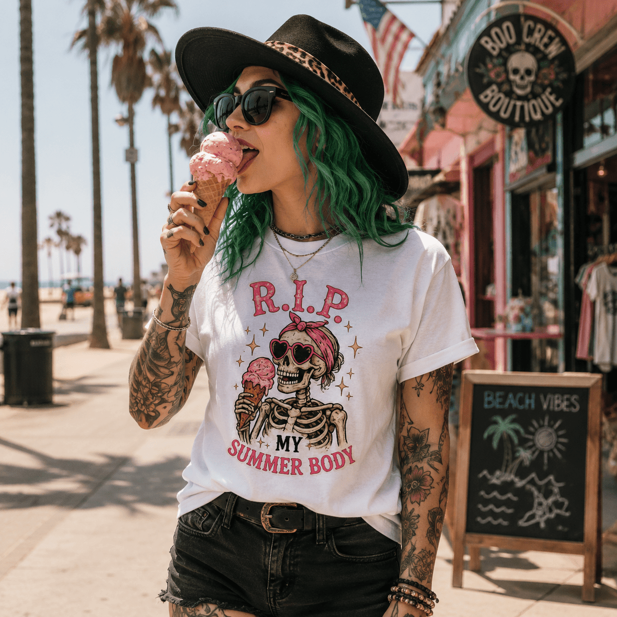 R.I.P. My Summer Body T-Shirt - Boo Crew Boutique