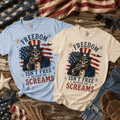Freedom Isn't Free Skull T-Shirt - Boo Crew Boutique