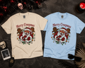 Merry Creepmas Santa T-Shirt — Spooky Christmas Graphic Tee