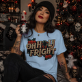 Oh Holy Fright T-Shirt — Merry Creepmas Spooky Christmas Graphic Tee
