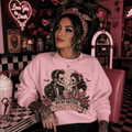Skeleton Couple 'We're Better Together' Sweatshirt - Boo Crew Boutique