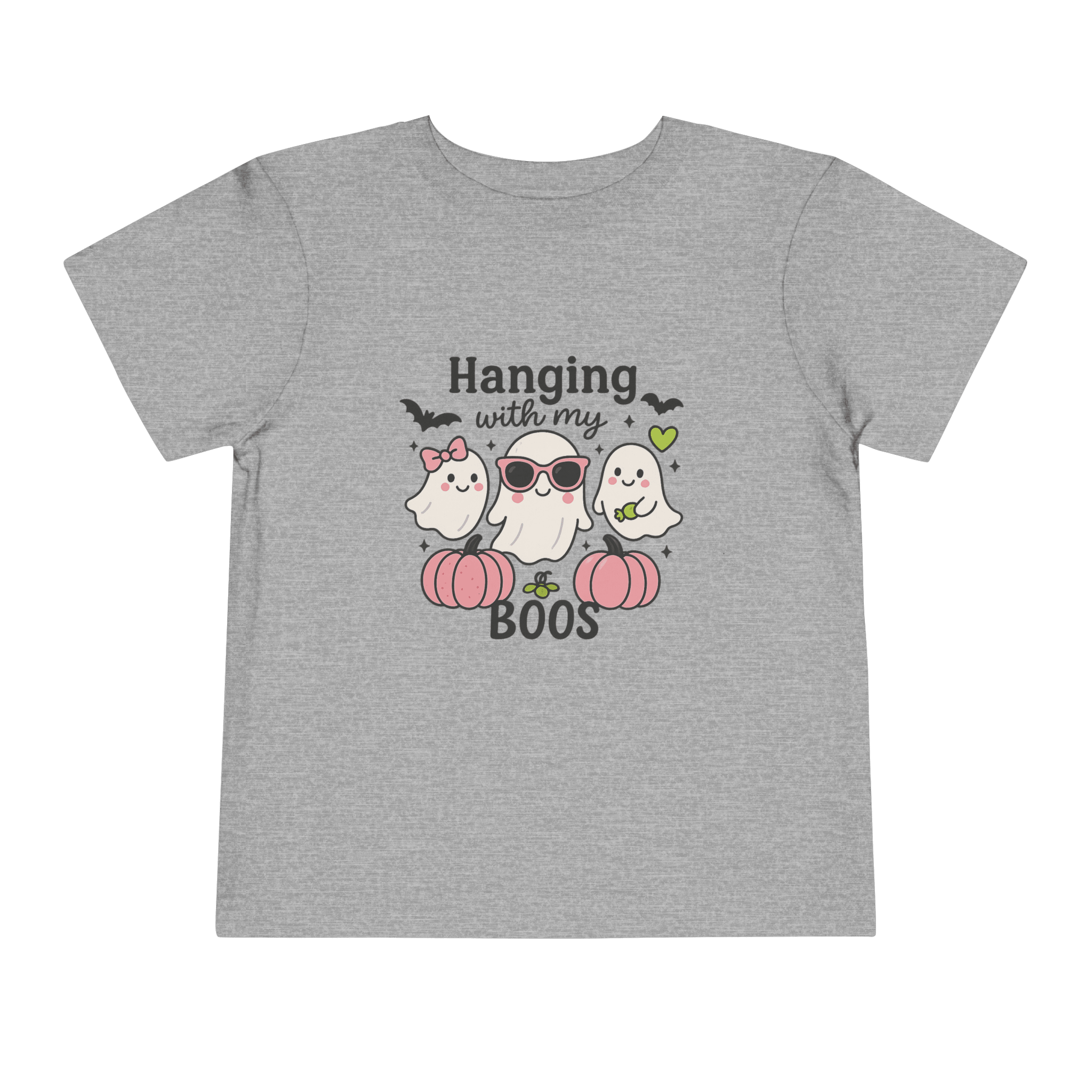 Hanging with My Boos Toddler Tee — Cute Ghost Halloween Shirt - Boo Crew Boutique