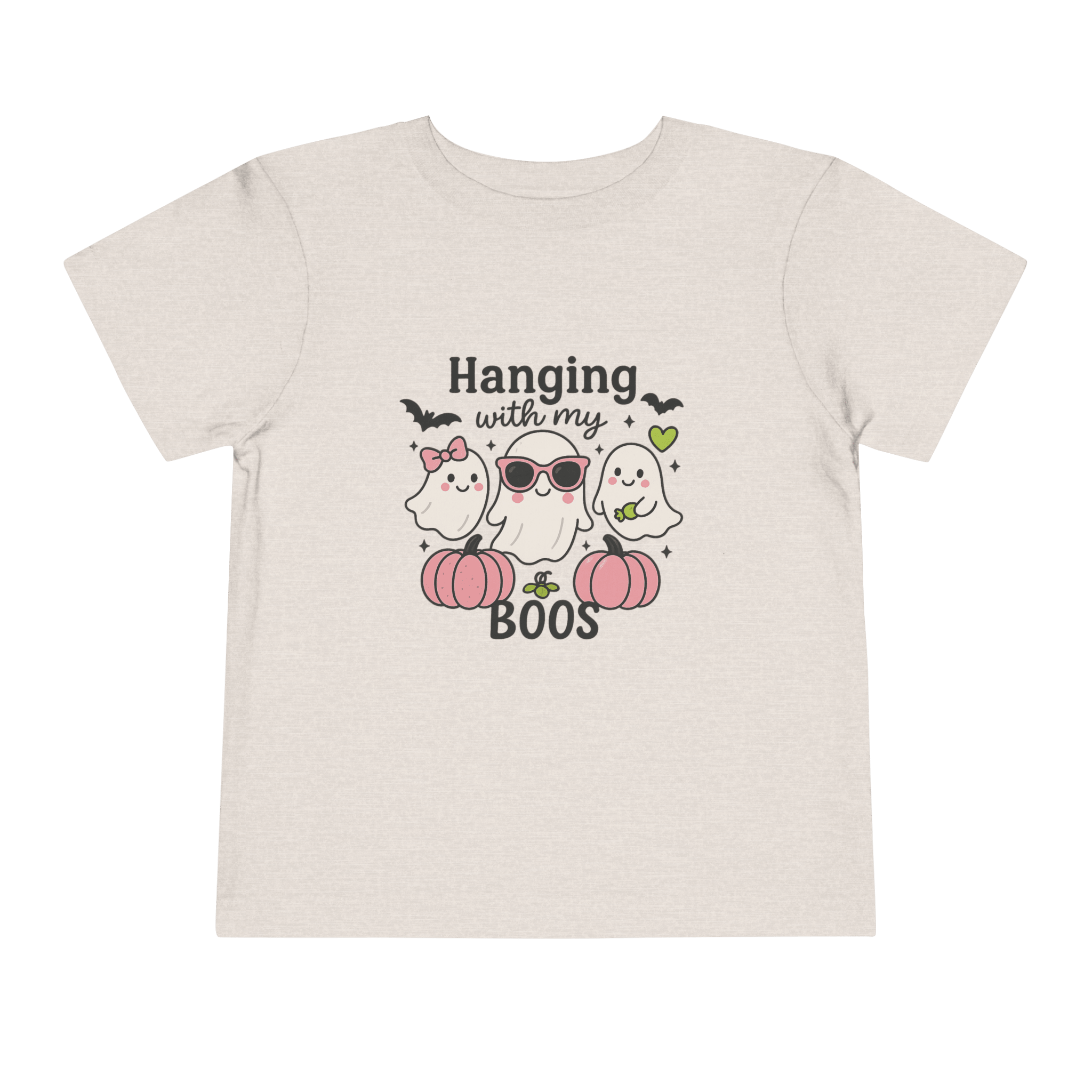 Hanging with My Boos Toddler Tee — Cute Ghost Halloween Shirt - Boo Crew Boutique