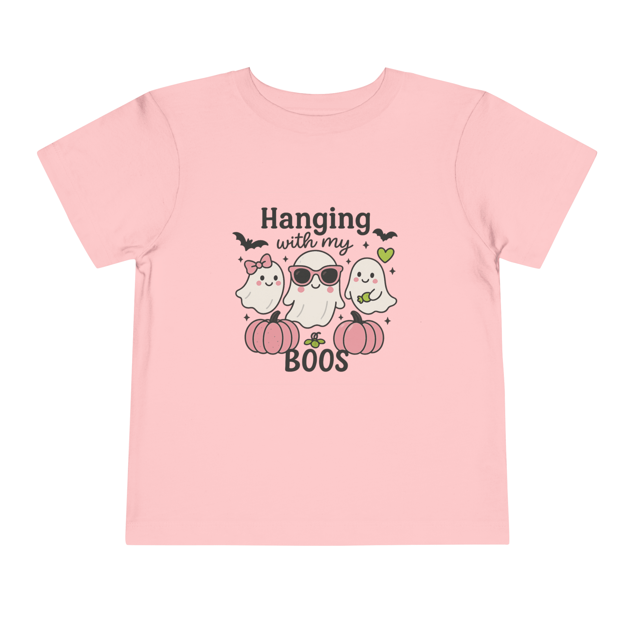 Hanging with My Boos Toddler Tee — Cute Ghost Halloween Shirt - Boo Crew Boutique