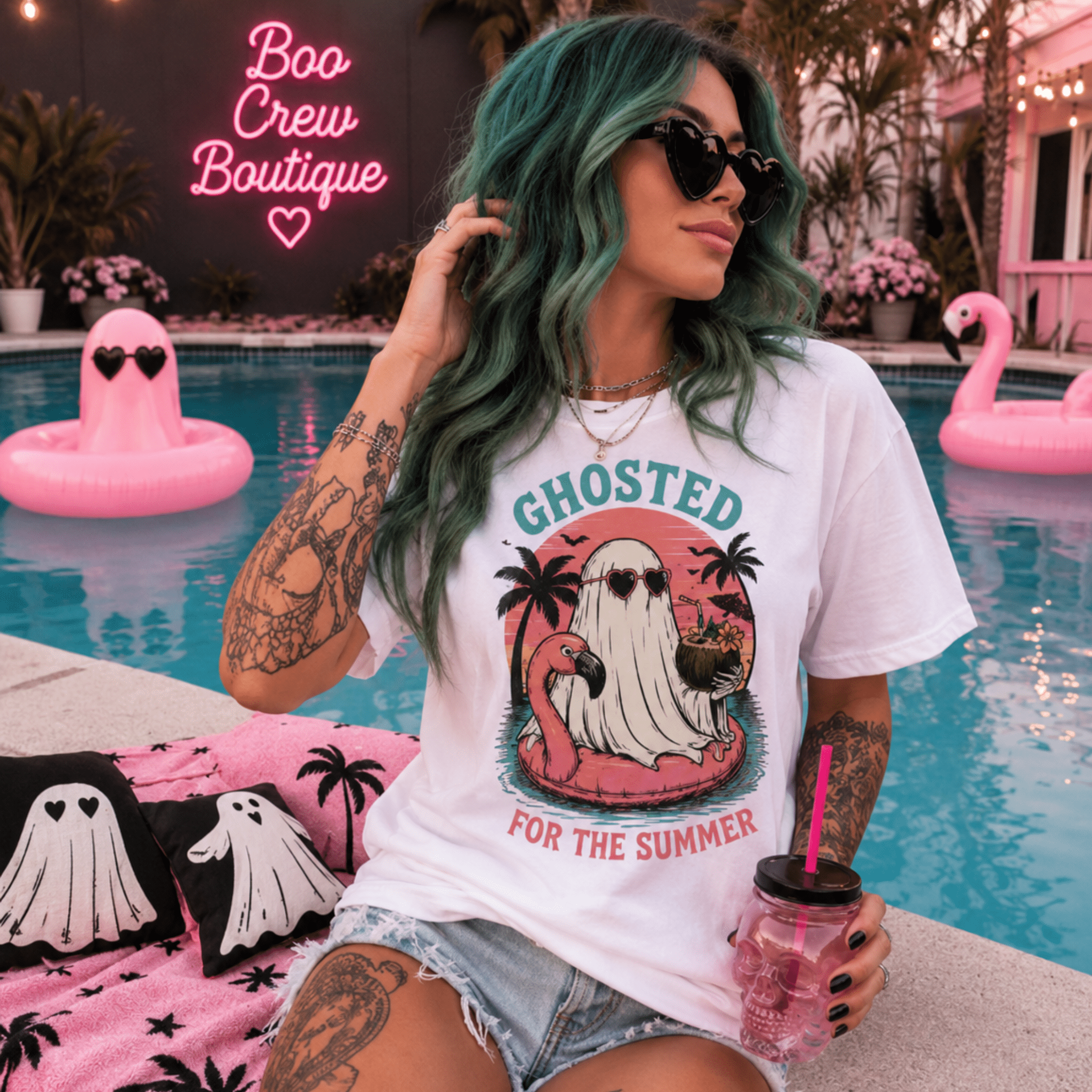 Ghosted for the Summer T-Shirt - Boo Crew Boutique