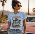 Boo Haw Skeleton Cowboys T-Shirt — Halloween Western Skeleton Dance Tee