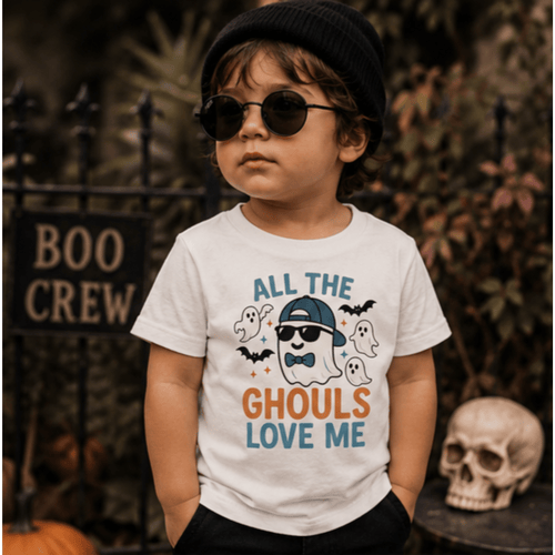 All the Ghouls Love Me Toddler Tee - Boo Crew Boutique