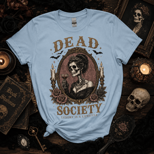 Dead Society Tee — Vintage Gothic Skull T-Shirt - Boo Crew Boutique