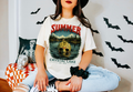 Summer Camp Crystal Lake T-Shirt — Retro Horror Lake Graphic