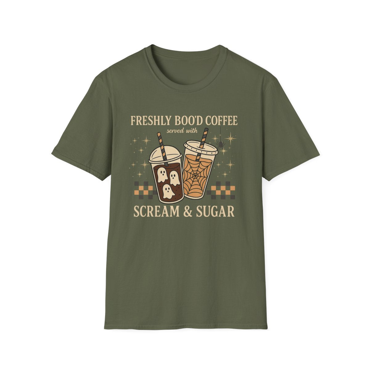 Halloween Coffee T-Shirt, Boo Coffee Tee, Coffee T-Shirt, Funny Halloween Shirt, Spooky Season Apparel, Gifts for Coffee Lovers