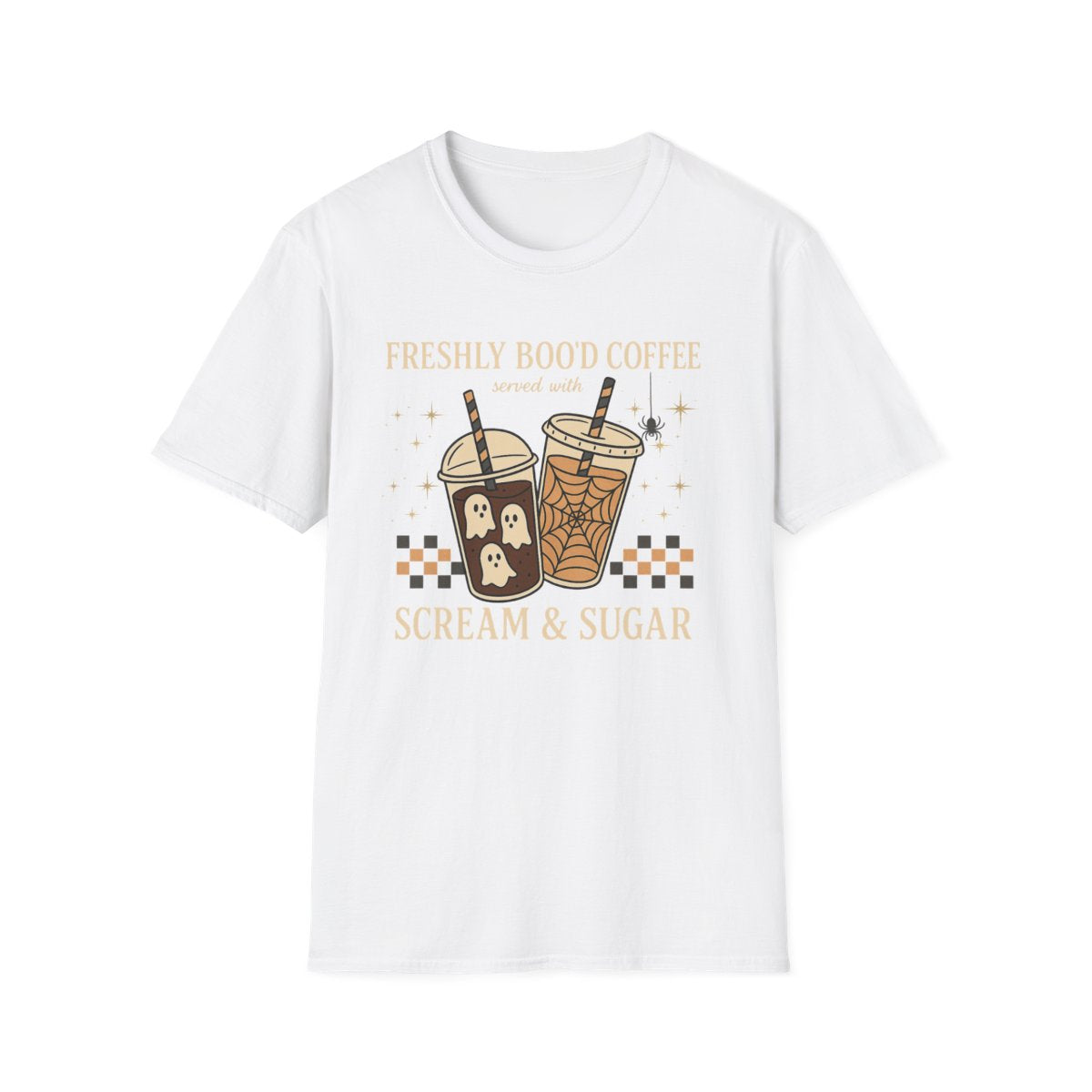Halloween Coffee T-Shirt, Boo Coffee Tee, Coffee T-Shirt, Funny Halloween Shirt, Spooky Season Apparel, Gifts for Coffee Lovers
