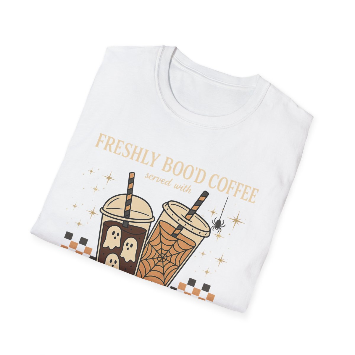 Halloween Coffee T-Shirt, Boo Coffee Tee, Coffee T-Shirt, Funny Halloween Shirt, Spooky Season Apparel, Gifts for Coffee Lovers