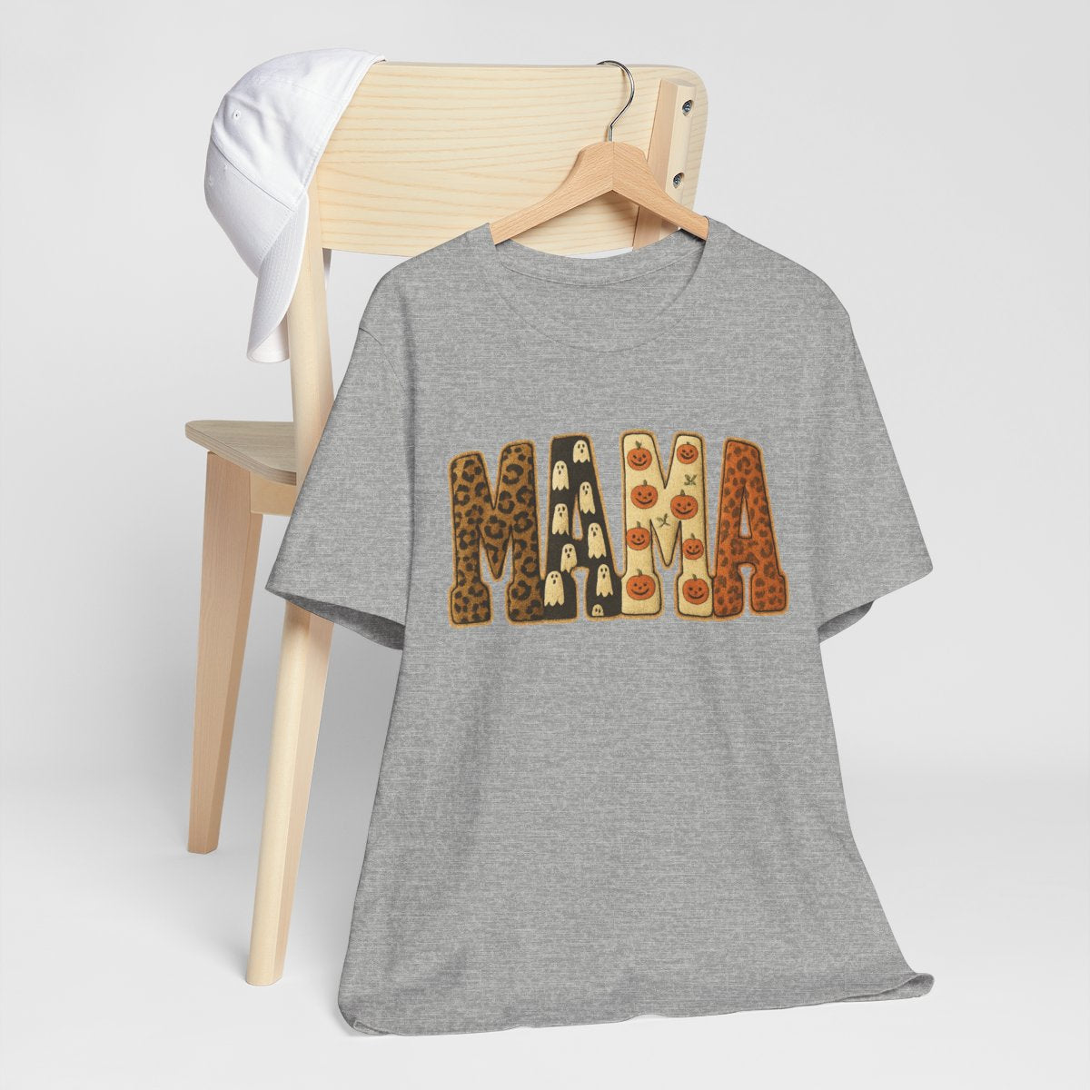 Mama Graphic Tee, Stylish Mama T-Shirt, Gifts for Moms, Casual Wear, Halloween Gift, Spooky Mama Tee