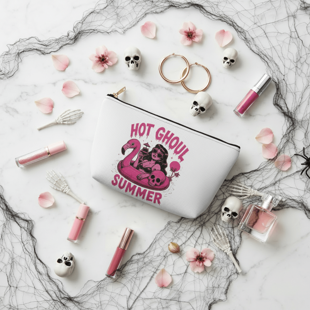 Hot Ghoul Summer Accessory Pouch - Boo Crew Boutique